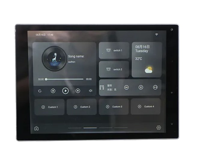 تاچ پنل 8 اینچ با قابلیت امپیلی فایر و هاب زیگبی مدل All in one 8