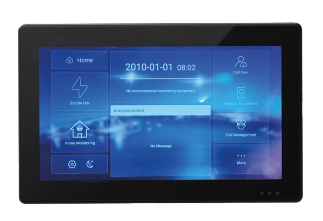 تاچ پنل 10 اینچ همراه با قابلیت آیفون تصویری