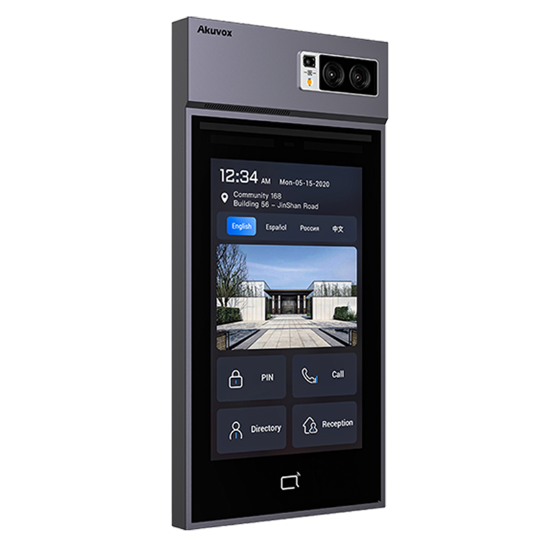akuvox-android-door-phone-s539 پنل بیرونی آیفون هوشمند مدل Akuvox S539