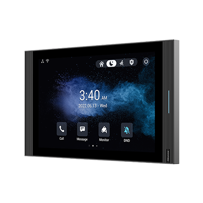 akuvox-android-indoor-monitor-s567 تاچ پنل وآیفون تصویری هوشمند مدل Akuvox S567