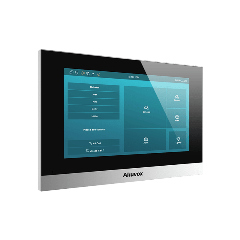 تاچ پنل و آیفون تصویری Akuvox(اکووکس)مدل C315W
