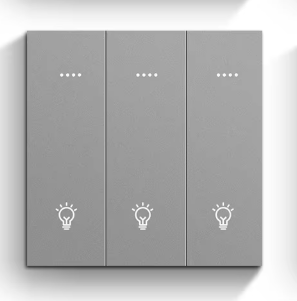 کلید 3 پل روشنایی تچ لایت